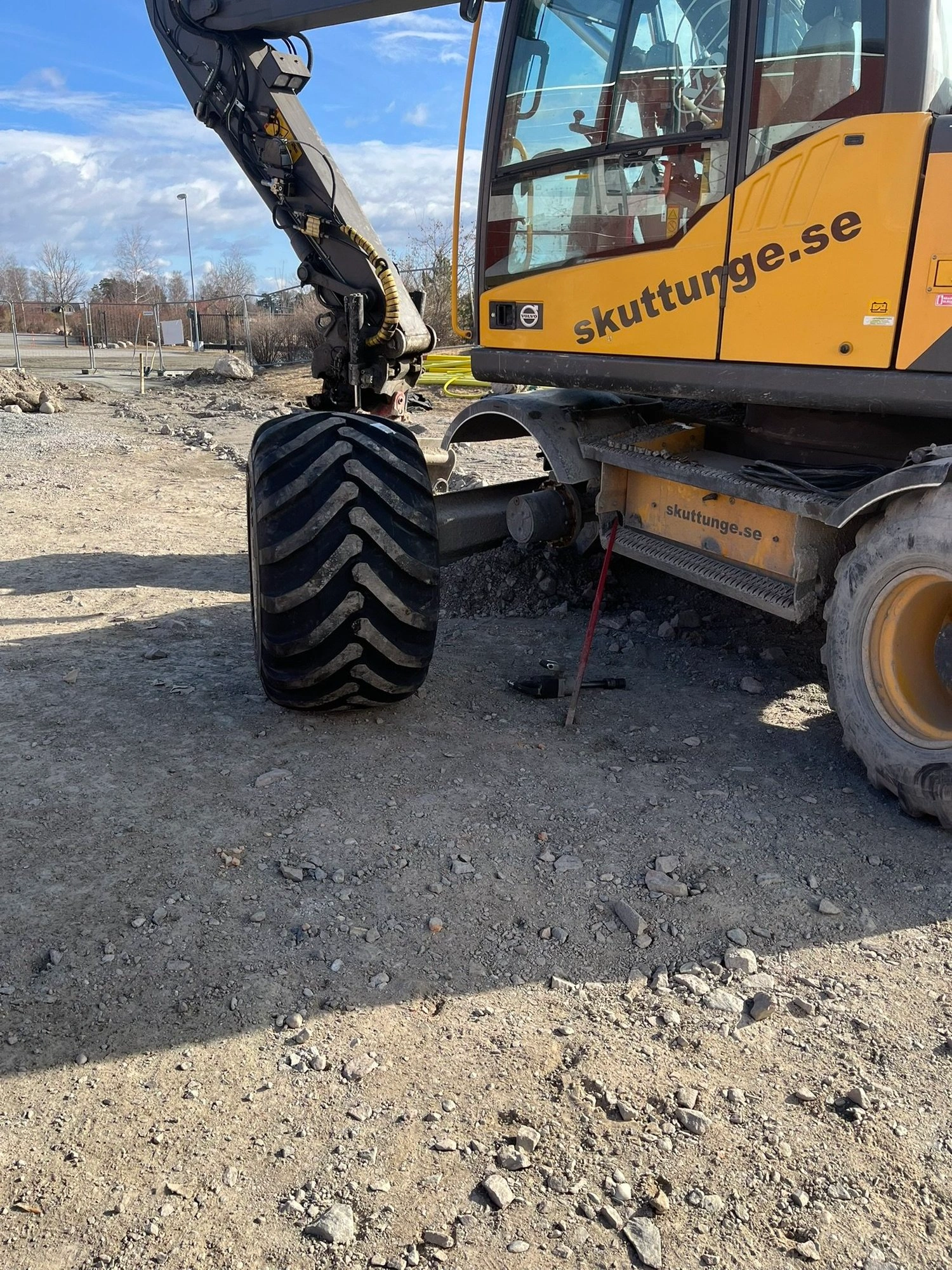 Däckservice maskin